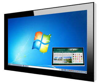 PC در داخل 55 اینچ صفحه نمایش لمسی علامت های دیجیتال تعاملی با 10 / 100M اترنت