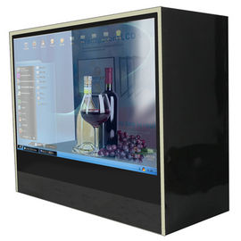 موزه 21.5 &amp;quot;به تنهایی HD LCD شفاف نمایش جعبه / کیوسک صفحه نمایش لمسی