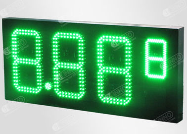 LED گاز علامت های دیجیتال IP65 و با شفافیت بالا شماره سه رنگ صفحه نمایش LED