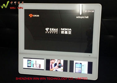 چهار صفحه نمایش صفحه نمایش شبکه WIFI علامت های دیجیتال برای آسانسور تبلیغاتی