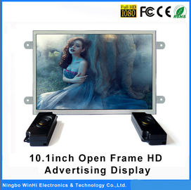 10.1in TFT LCD علامت های دیجیتال صفحه نمایش صفحه نمایش 1080P با سنسور حرکت