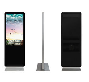 ویندوز 7 سیستم عامل LCD داخل سالن علامت های دیجیتال 500nits 16: 9 طبقه ایستاده ال سی دی کیوسک
