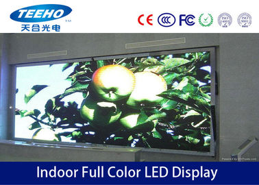 اجاره کامل رنگ داخل سالن تبلیغات LED صفحه نمایش صفحه نمایش 1R1G1B P7.62، 1000Hz در