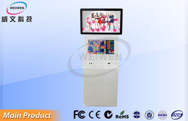 32 اینچ ال سی دی تنهایی بی سیم علامت های دیجیتال Kiosk برای نمایش تبلیغات تجاری
