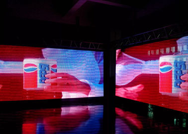 P10 تبلیغات LED تابلوهای داخل سالن نمایش LED ویدئو وال صفحه نمایش چند رسانه ای