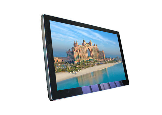 بالا روشنایی دیواری 84 &quot;LCD علامت های دیجیتال صفحه نمایش با کیفیت بالا با راه دور مادون قرمز