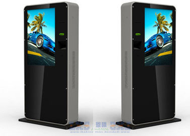 42 اینچ ایستاده به تنهایی ایستاده رایگان کیوسک LCD سیگنال پخش دیجیتال پخش