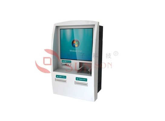صفحه بانک کارت اعتباری لمسی مانیتور کیوسک به wtih PCI 3.0 EPP 80MM / 60MM پرینتر