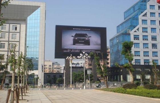 صرفه جویی در انرژی در فضای باز نمایش LED برای بانک ها / مدرسه، صفحه نمایش منجر شده ضد آب