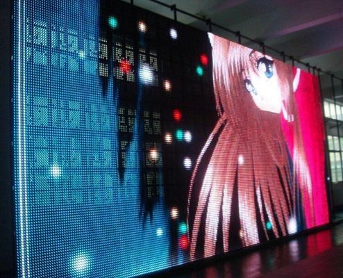 صفحه نمایش P18 داخل سالن LED پرده 1R1G1B ها مرحله پس زمینه LED