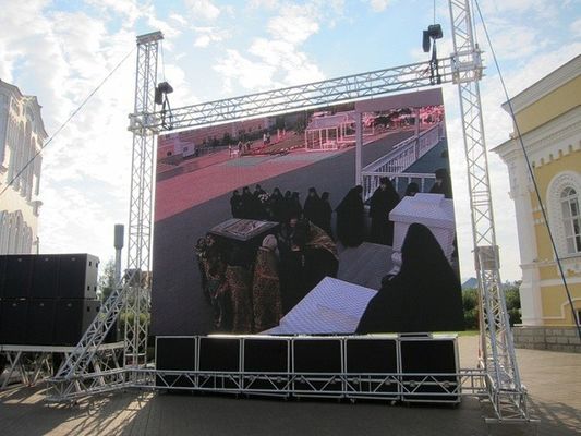 روشنایی بالا LED ها اجاره ضد آب RGB روی صفحه نمایش LED SMD 3 در 1