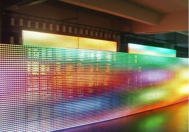 سفارشی P31.25 RGB LED پرده تبلیغات در فضای باز چراغ صفحه نمایش صفحه نمایش