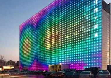 سفارشی P31.25 RGB LED پرده تبلیغات در فضای باز چراغ صفحه نمایش صفحه نمایش
