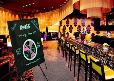 سفارشی چراغ علائم نئون قابل استفاده مجدد و با دوام تبلیغات تعویض منو ها
