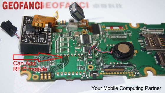WIFI GPS بلوتوث دست اسکنر بارکد RFID برگزار شد، با خواندن و نوشتن