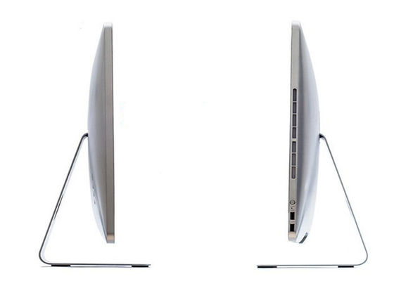21.5inch دسکتاپ همه در یک کامپیوتر فوق العاده باریک بی سیم WiFi، دوربین HD