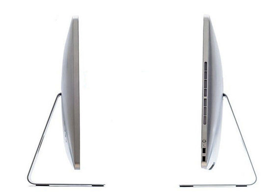 18.5inch فوق العاده باریک دسکتاپ همه در یک کامپیوتر با بی سیم WiFi، دوربین HD و درایور دی وی دی