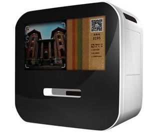 QR / کد 2D پرینتر همه در یک کامپیوتر در فضای باز علامت های دیجیتال برای بازاریابی تلفن همراه