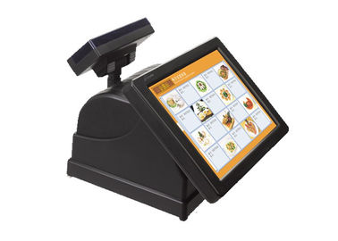 15 اینچ سلامت دستگاه کارتخوان POS TFT LCD صفحه نمایش لمسی مقاومتی برای کافه
