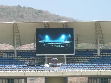 ورزشگاه صفحه نمایش LED، P12 در فضای باز کامل رنگ علامت های دیجیتال