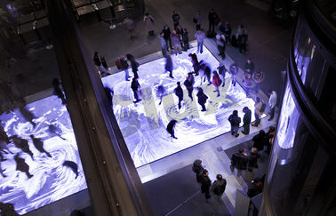 پیکسل از 6mm ​​تبلیغات LED آلیاژ ها آلومینیوم LED رقص
