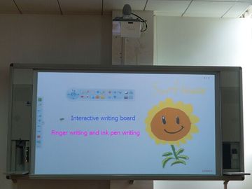 اندازه بزرگ لمسی دو تعاملی نوشتن بنگاه، تعاملی تخته سیاه برای یادداشت برای مدارس